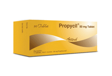 PROPYCIL 50 MG TABLET (20 TABLET) İlaç Görseli