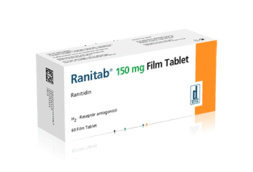 RANITAB 150 MG 60 FILM TABLET İlaç Görseli