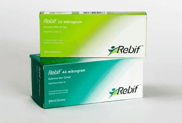 REBIF 44 MCG/0,5 ML SC KULLANIMA HAZIR SIRINGADA ENJEKSIYONLUK COZELTI (12 ADET) İlaç Görseli