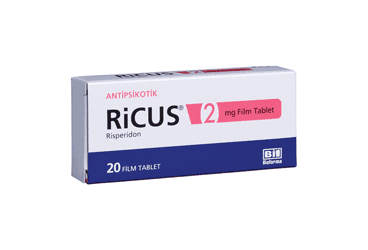 RICUS 2 MG 20 FILM KAPLI TABLET İlaç Görseli