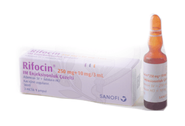 RIFOCIN 250 MG /3 ML 1 AMPUL İlaç Görseli