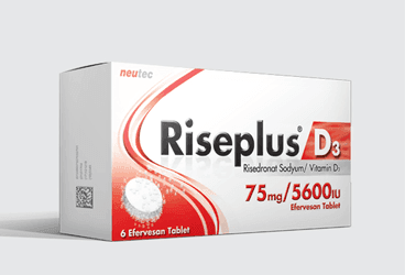 RISEPLUS D3 75 MG/5600 IU 6 EFERVESAN TABLET İlaç Görseli
