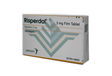 RISPERDAL 3 MG 20 FILM TABLET İlaç Görseli