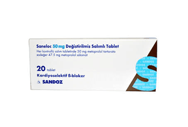 SANELOC 50 MG 20 DEGISTIRILMIS SALINIMLI TABLET İlaç Görseli