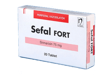SEFAL FORT 75 MG 20 TABLET İlaç Görseli