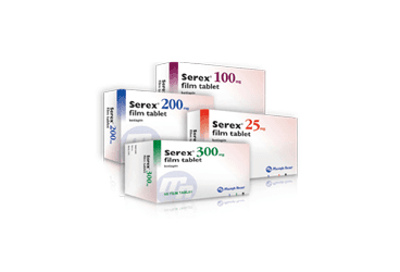 SEREX 300 MG FILM KAPLI TABLET (30 FILM KAPLI TABLET) İlaç Görseli