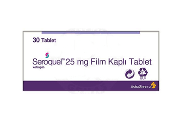 SEROQUEL 25 MG 30 FILM TABLET İlaç Görseli
