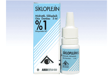 SIKLOPLEJIN % 1 GOZ DAMLASI, COZELTI 5 ML İlaç Görseli