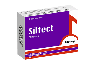 SILFECT 100 MG FILM KAPLI TABLET (4 TABLET) İlaç Görseli