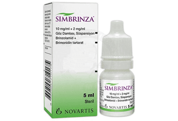 SIMBRINZA 10 MG/ML + 2 MG/ML GOZ DAMLASI, SUSPANSIYON (5 ML) İlaç Görseli