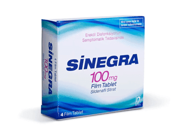 SINEGRA 100 MG 4 FILM TABLET İlaç Görseli