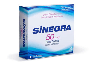 SINEGRA 50 MG 4 FILM TABLET İlaç Görseli