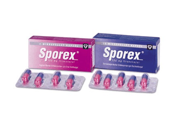 SPOREX 100 MG 28 MIKROPELLET KAPSUL İlaç Görseli