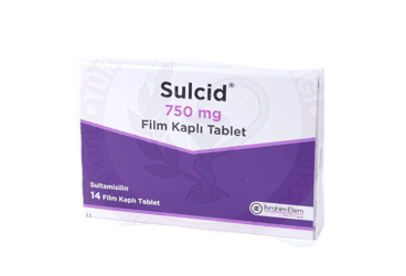 SULCID 750 MG FILM KAPLI TABLET (14 TABLET) İlaç Görseli