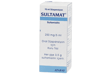 SULTAMAT 250 MG 70 ML SUSPANSIYON İlaç Görseli
