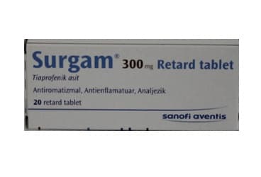 SURGAM RETARD 300 MG 20 TABLET İlaç Görseli