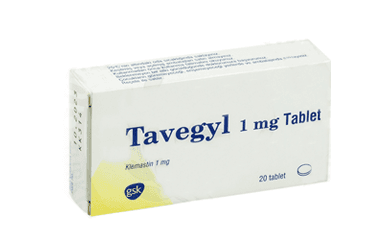 TAVEGYL 1 MG 20 TABLET İlaç Görseli