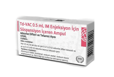 TD-VAC 0,5ML IM ENJEKSIYONLUK SUSPANSIYON İlaç Görseli