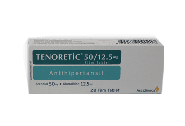 TENORETIC 50 MG/12,5 MG 28 FILM TABLET İlaç Görseli