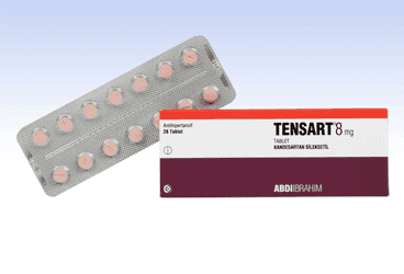 TENSART 8 MG 28 TABLET İlaç Görseli