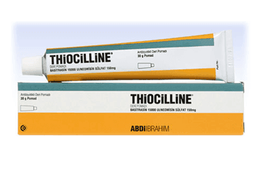 THIOCILLINE 500 IU/G + 5 MG/G DERI MERHEMI 30 G İlaç Görseli