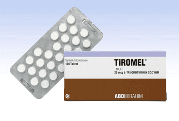 TIROMEL 25 MCG 100 TABLET İlaç Görseli