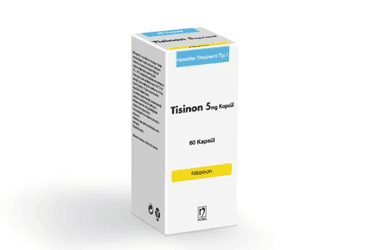 TISINON 5 MG 60 KAPSUL İlaç Görseli