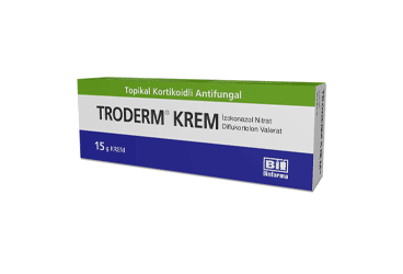 TRODERM 10 MG/G+1 MG/G KREM, 15 G İlaç Görseli