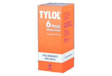 TYLOL 6 PLUS 250 MG / 5 ML 150 ML  SUSPANSIYON İlaç Görseli