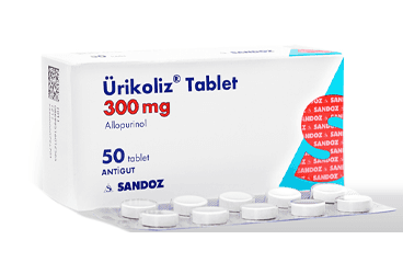 URIKOLIZ 300 MG 50 TABLET İlaç Görseli