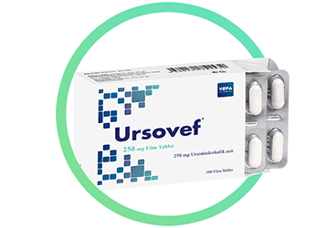 URSOVEF 250 MG 100 FILM KAPLI TABLET İlaç Görseli