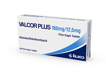VALCOR PLUS 160/12,5 MG 28 FILM KAPLI TABLET İlaç Görseli