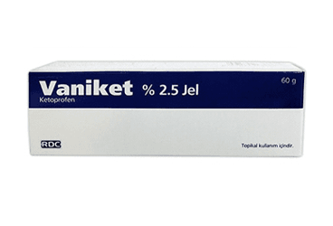 VANIKET %2,5 JEL (60 G) İlaç Görseli