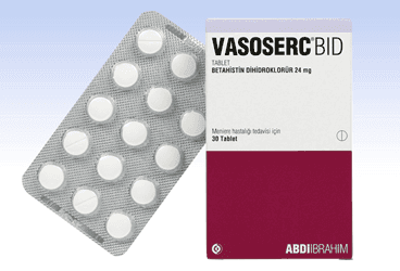VASOSERC BID 24 MG 30 TABLET İlaç Görseli