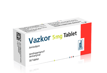 VAZKOR 5 MG 30 TABLET İlaç Görseli