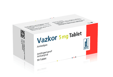 VAZKOR 5 MG 90 TABLET İlaç Görseli