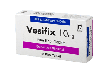 VESIFIX 10 MG 30 FILM KAPLI TABLET İlaç Görseli