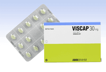 VISCAP 30 MG 28 FILM TABLET İlaç Görseli