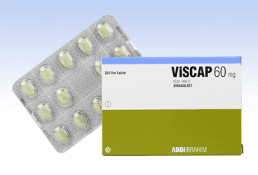 VISCAP 60 MG 28 FILM TABLET İlaç Görseli
