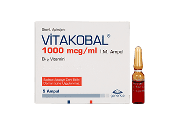 VITAKOBAL 1000 MCG/1 ML IM ENJ. COZELTI İlaç Görseli