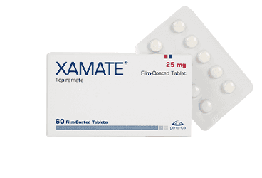 XAMATE 25 MG 60 FILM KAPLI TABLET İlaç Görseli