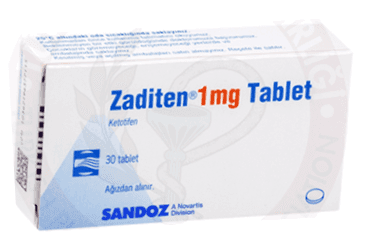 ZADITEN 1 MG 30 TABLET İlaç Görseli