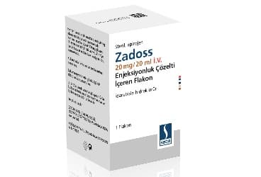 ZADOSS 20 MG/ 20ML IV ENJ.COZELTI ICEREN 1 FLAKON İlaç Görseli