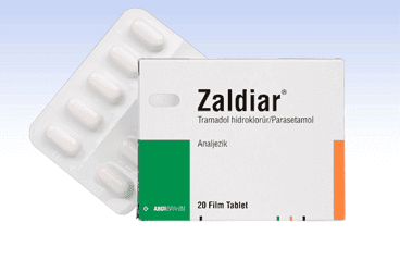 ZALDIAR 37.5 MG / 325 MG 20 FILM TABLET İlaç Görseli
