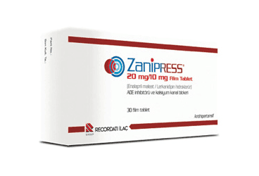 ZANIPRESS 20 MG/10 MG 30 FILM TABLET İlaç Görseli