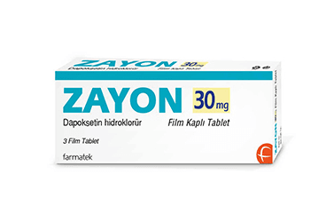 ZAYON 30 MG FILM KAPLI TABLET (6 TABLET) İlaç Görseli