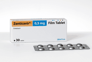ZENTICAVIR 0,5 MG 30 FILM TABLET İlaç Görseli
