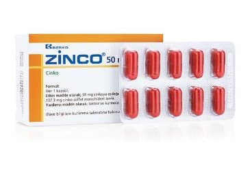 ZINCO-220 50 MG 40 KAPSUL İlaç Görseli