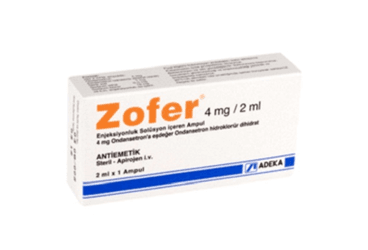 ZOFER 4 MG/ 2 ML ENJEKSIYONLUK COZELTI (1 AMPUL) İlaç Görseli