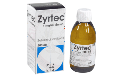 ZYRTEC 1 MG 200 ML SURUP İlaç Görseli